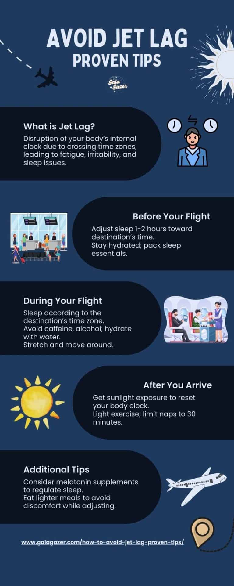 How to Avoid Jet Lag: Proven Tips for Arriving Rested and Ready | GaiaGazer