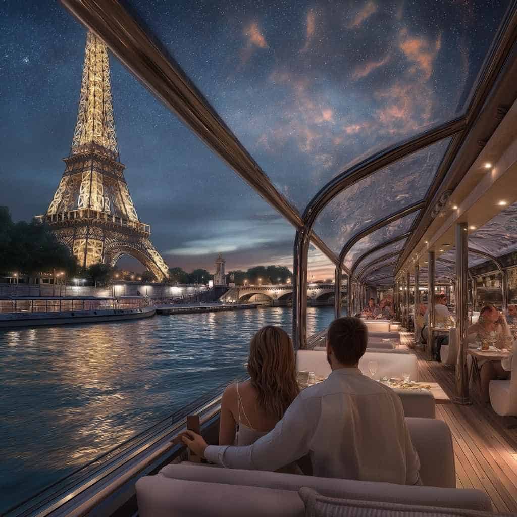 Seine River Illuminations Evening Cruise