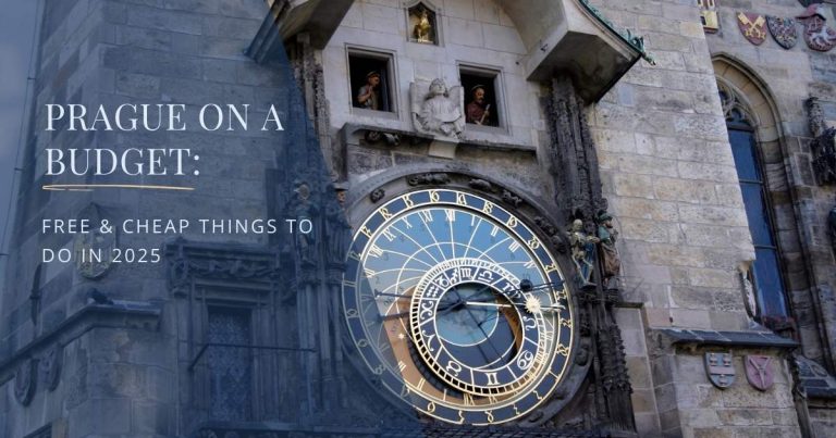 Prague Astronomical Clock in Old Town for budget travelers